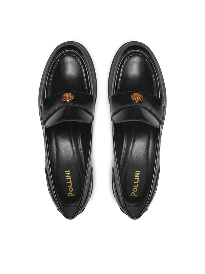 Pollini Loaferice Pollini PA10034G1LPC0000 Crna