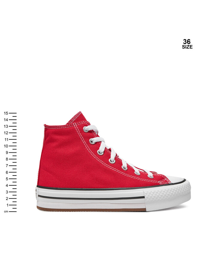 Sneakers aus Stoff Converse Chuck Taylor All Star Eva Lift A08425C Rosa eschuhe