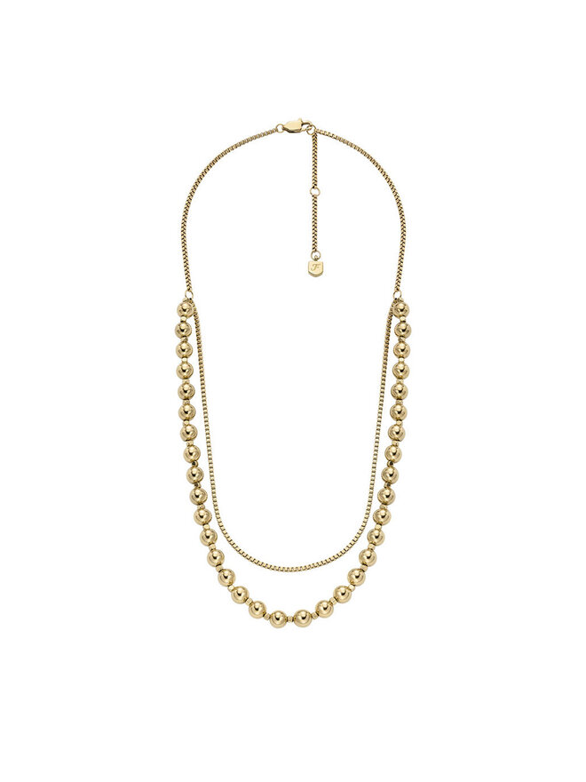 Fossil Collar Fossil All Stacked Up JA7248710 Oro