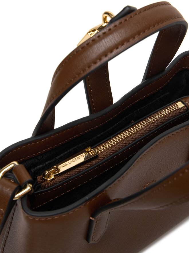 KARL LAGERFELD Handtasche KARL LAGERFELD B1W32027 Braun
