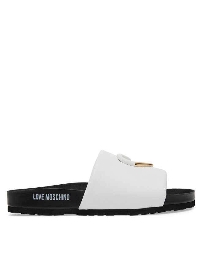 LOVE MOSCHINO Pantoletten LOVE MOSCHINO JA28283G1MIE0100 Weiß