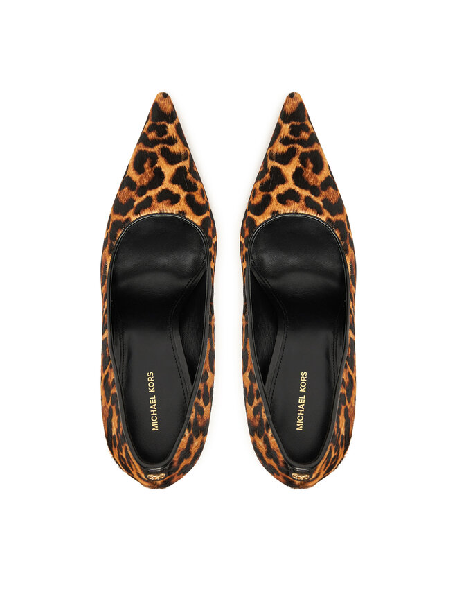 MICHAEL Michael Kors Štikle MICHAEL Michael Kors Elyse 40F5EYHP1H Smeđa