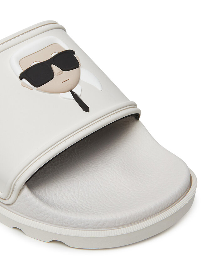 KARL LAGERFELD Pantoletten KARL LAGERFELD KL80970N Weiß