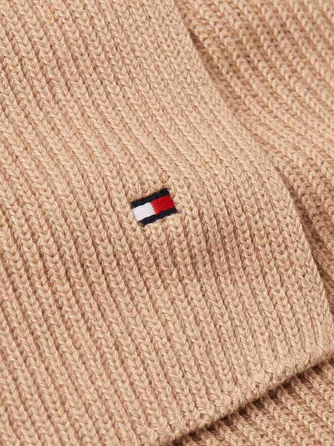 Tommy Hilfiger Šallīte Tommy Hilfiger Flag AM0AM12847 Bēšs