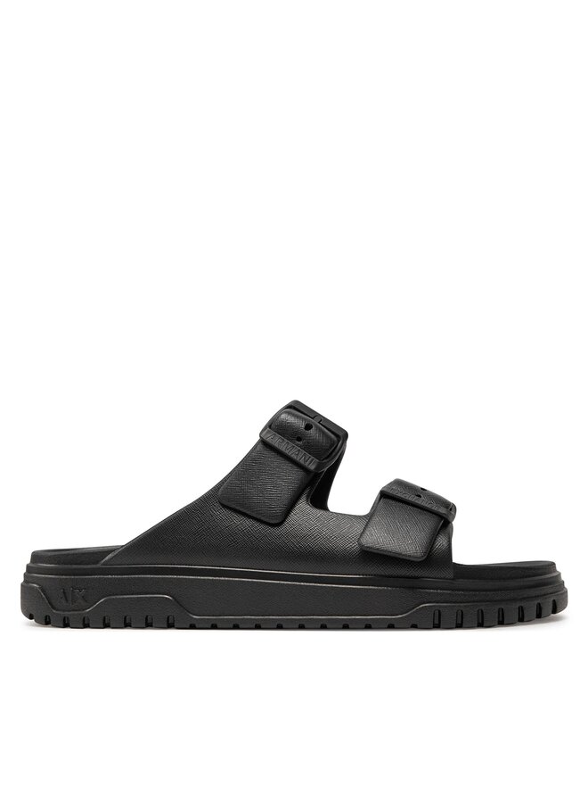 Armani Exchange Klapki Armani Exchange XDP043 XV821 00002 Czarny