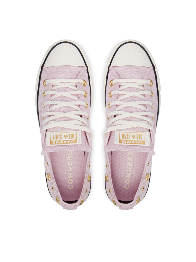 Converse Кеди Converse Chuck Taylor All Star Lift Platform Heathered Glam​ A17595C Рожевий