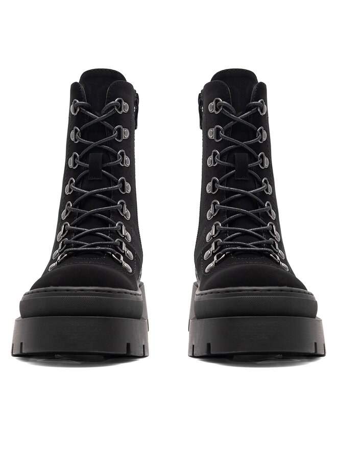 DeeZee Schnürschuhe DeeZee ERNA WS6151-05 Schwarz