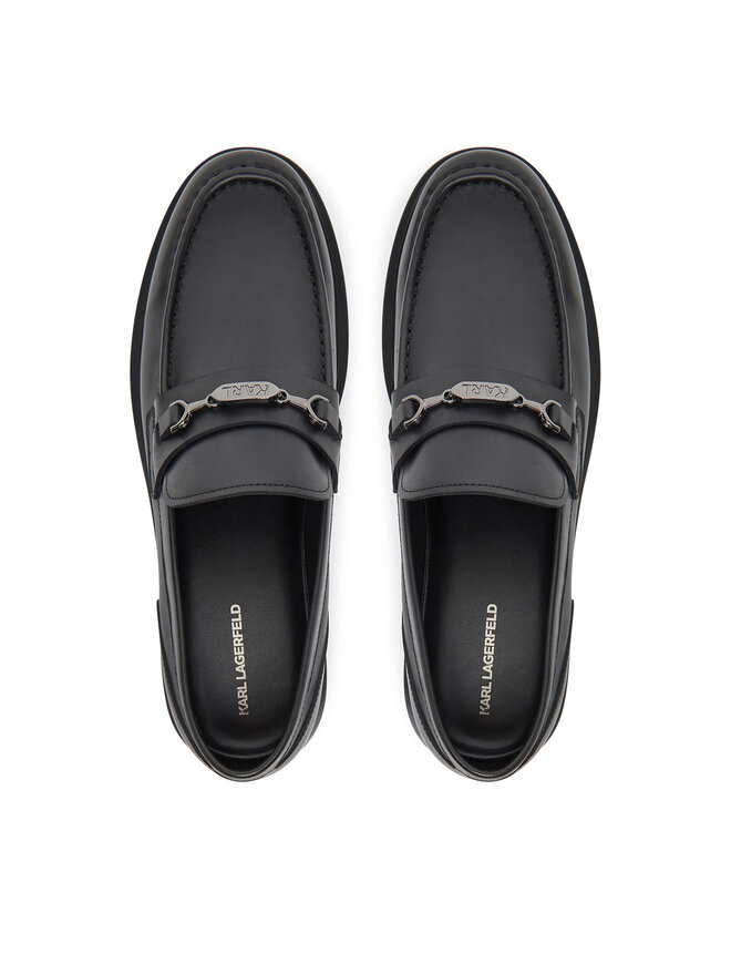 KARL LAGERFELD Μοκασίνια KARL LAGERFELD Kingston KL12215 Μαύρο