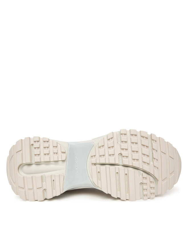 Calvin Klein Tenisice Calvin Klein Hike Runner Lace Up Techmix YW0YW02030 Écru