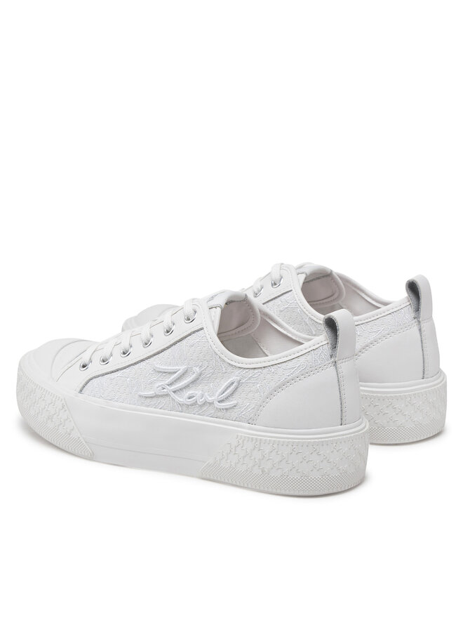 KARL LAGERFELD Plátenky KARL LAGERFELD Kampus Max III KL60611F Biela