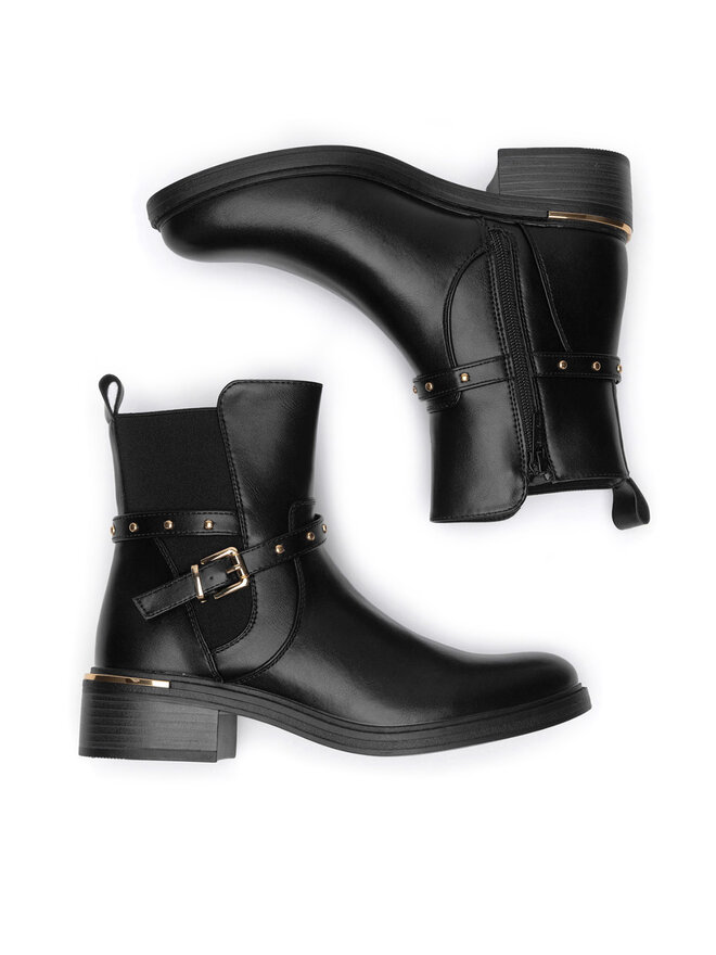 JENNY Botki JENNY WS5122-19 Czarny