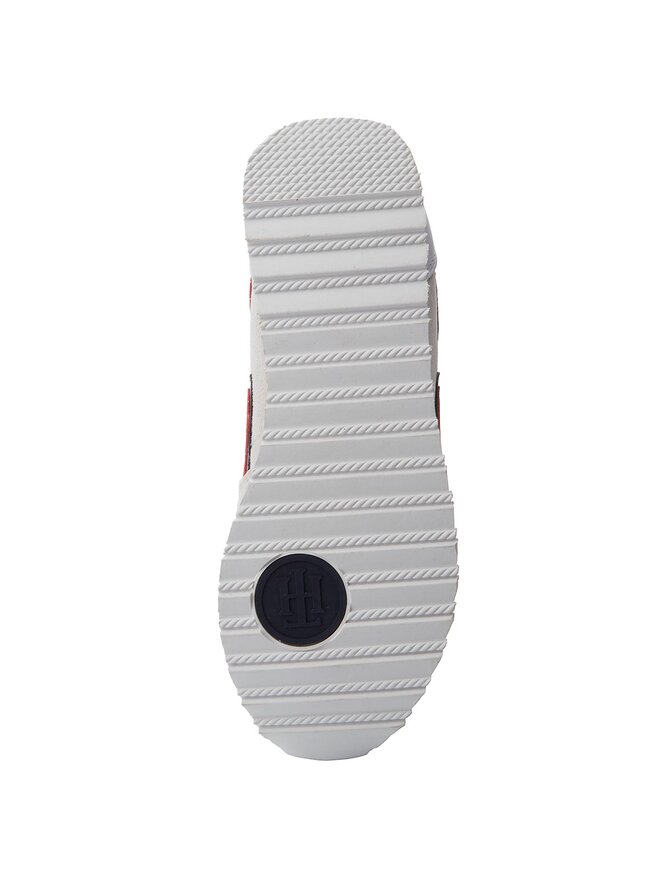 Tommy Hilfiger Laisvalaikio batai Tommy Hilfiger Star Retro Runner FW0FW03234 Balta