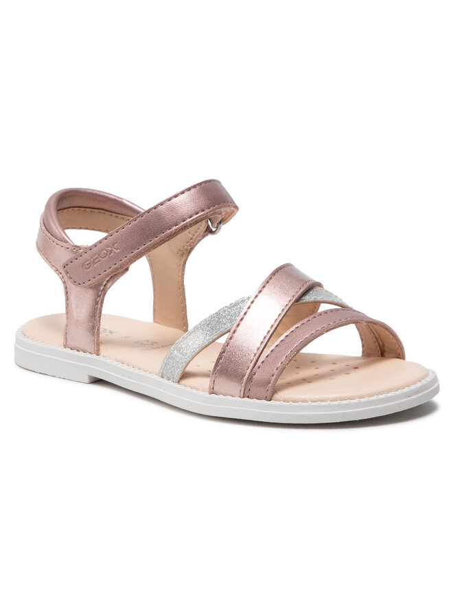 Geox Sandály Geox J S.Karly G.D J5235D OHINF C8011 S Růžová