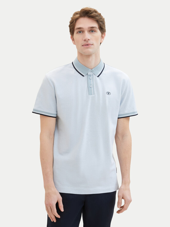 Tom Tailor Tom Tailor Pólóing 1040822 Kék Regular Fit