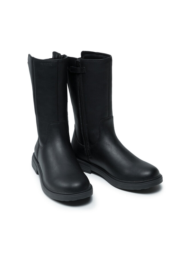 Geox Cizme Geox J Eclair G. E J169QE 000BC C9999 S Negru