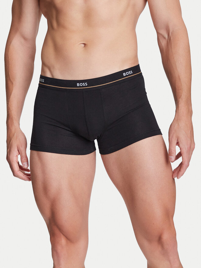 BOSS BOSS 5 darab boxer Essential 50531660 Fekete