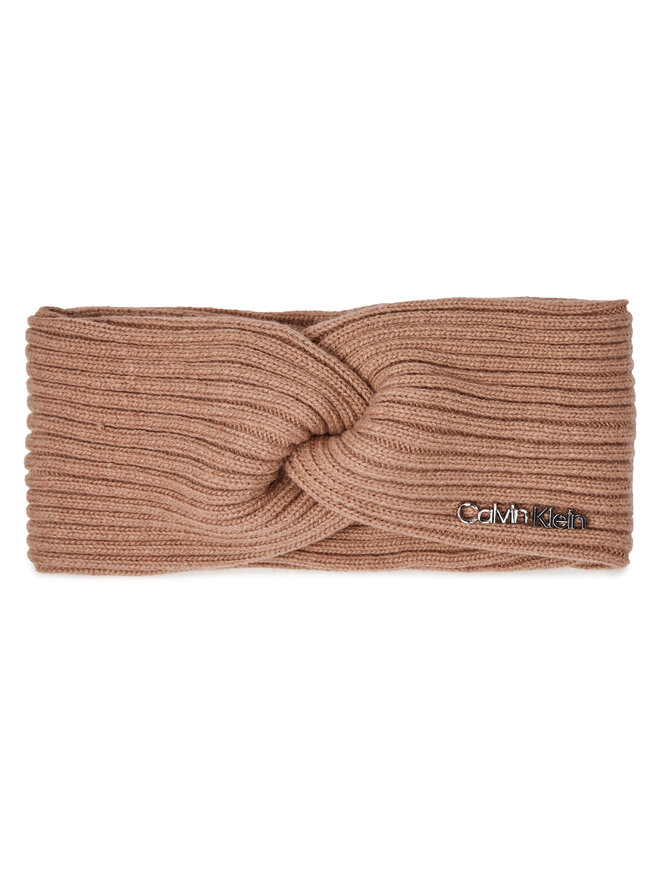 Calvin Klein Κορδέλα μαλλιών Calvin Klein Ck Must Logo Twisted Headband K60K611400 Μωβ