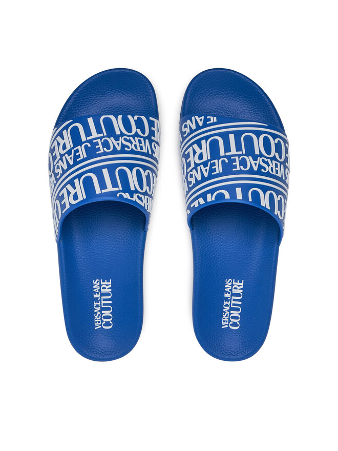 Versace Jeans Couture Παντόφλες Versace Jeans Couture 78YA3SQ1 Μπλε