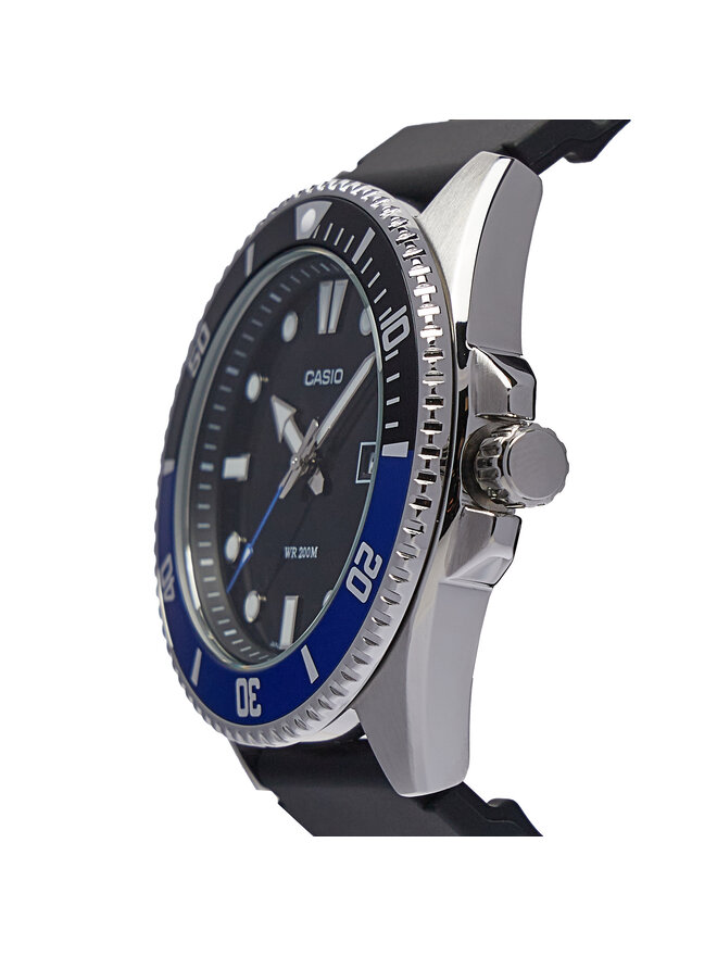 Uhr Casio Duro Diver MDV 107 1A2VEF Schwarz eschuhe