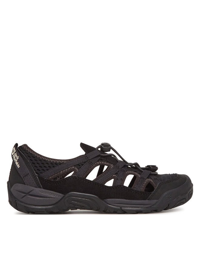 Jack Wolfskin Sandały Jack Wolfskin Levente Sandal A64080 S Czarny
