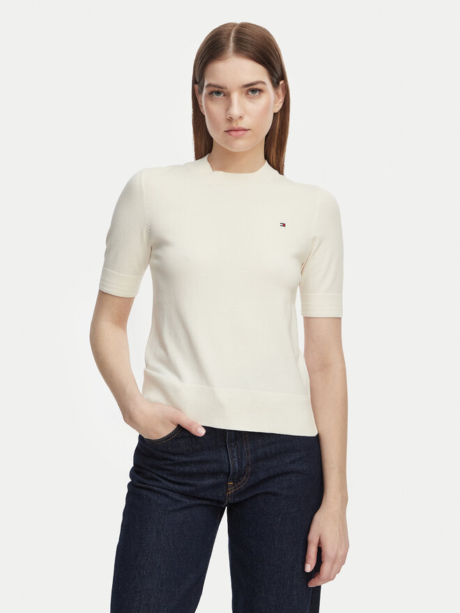 Tommy Hilfiger Tommy Hilfiger Pullover WW0WW49705 Gelb Slim Fit