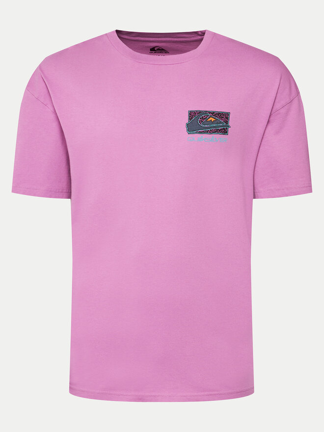 Quiksilver Quiksilver Marškinėliai Spin Cycle EQYZT07653 Rožinė Regular Fit