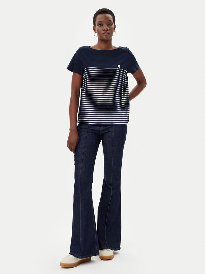 Tom Tailor Tom Tailor T-Shirt 1045544 Dunkelblau Regular Fit