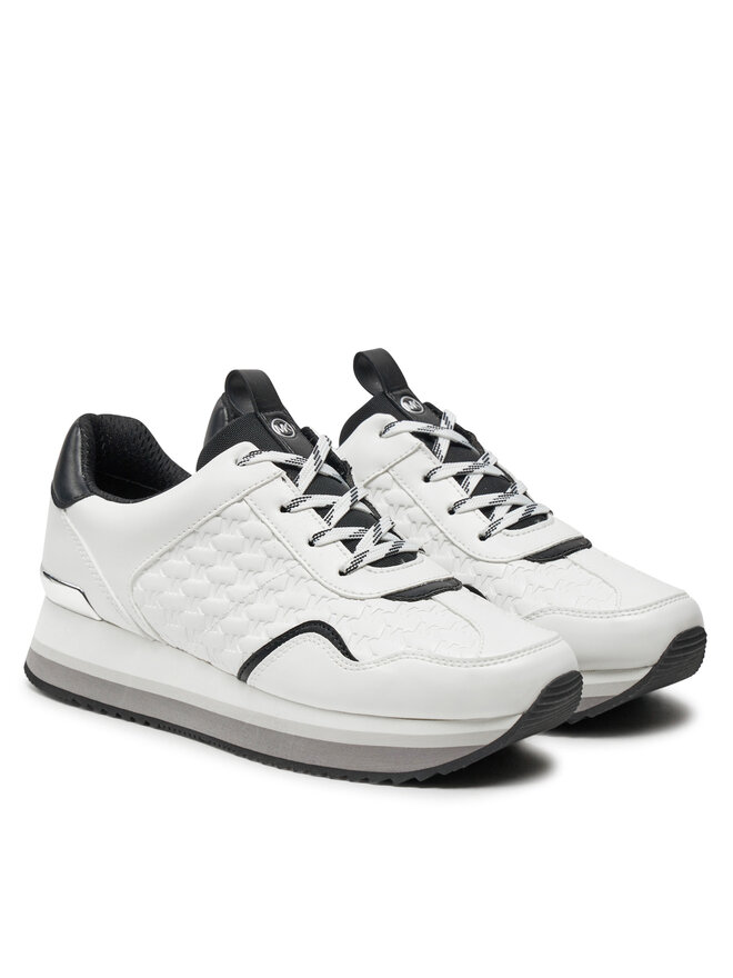 MICHAEL Michael Kors Sneakers MICHAEL Michael Kors Raina Tainer 43T4RNFSBL Alb
