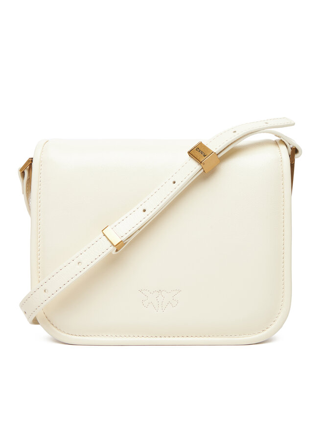 PINKO Kabelka PINKO Love Box Bag Fl Mini PE 25 PLTT 104297 A26J Écru