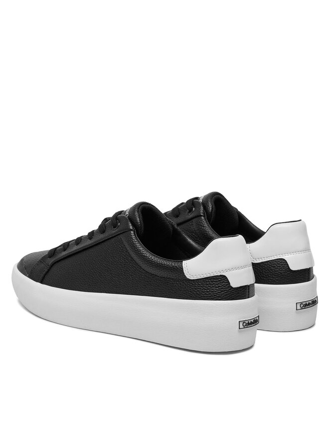 Calvin Klein Сникърси Calvin Klein Vulc Lace Up Lth HW0HW02214 Черен