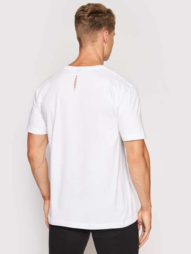Togoshi Togoshi T-Shirt Tiger M Ts 2 Λευκό Regular Fit