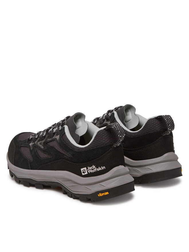 Jack Wolfskin Pārgājienu apavi Jack Wolfskin Cyrox Vent Low A64089 Melns