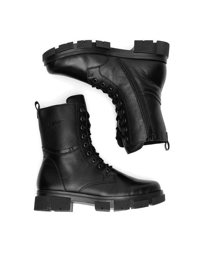 Rieker Botine Rieker Y7116-00 Negru