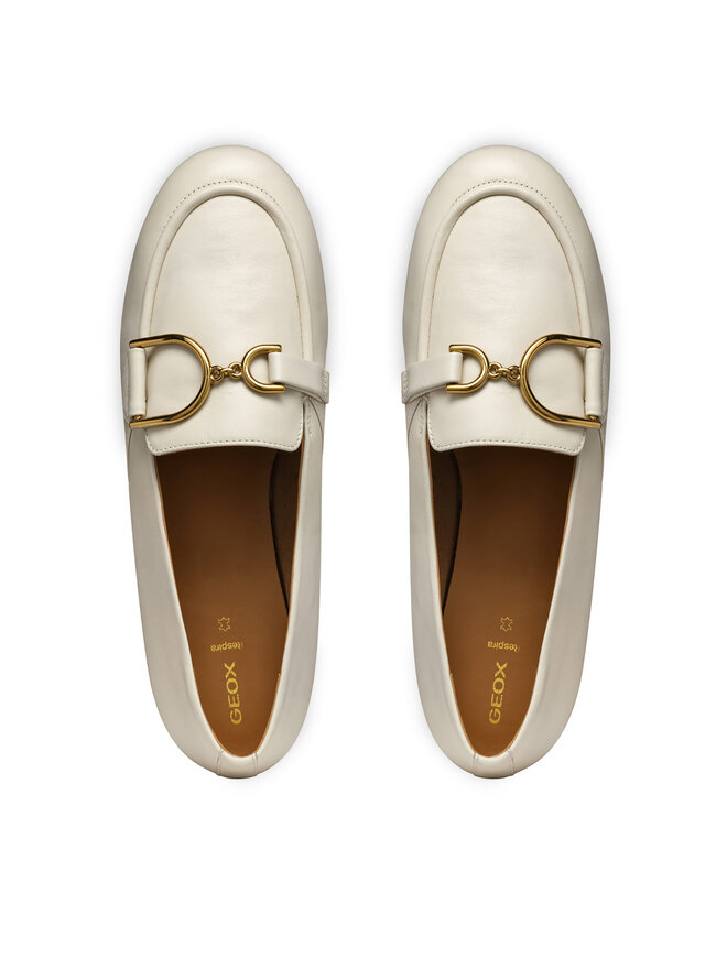 Geox Loafersy Geox D Palmaria D45MUJ 000TU C1122 Béžová