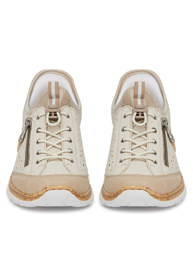 Rieker Halbschuhe Rieker N42V3-60 Beige