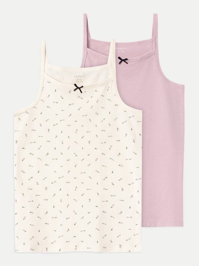 NAME IT NAME IT Pack de 2 tops 13221111 De color Regular Fit