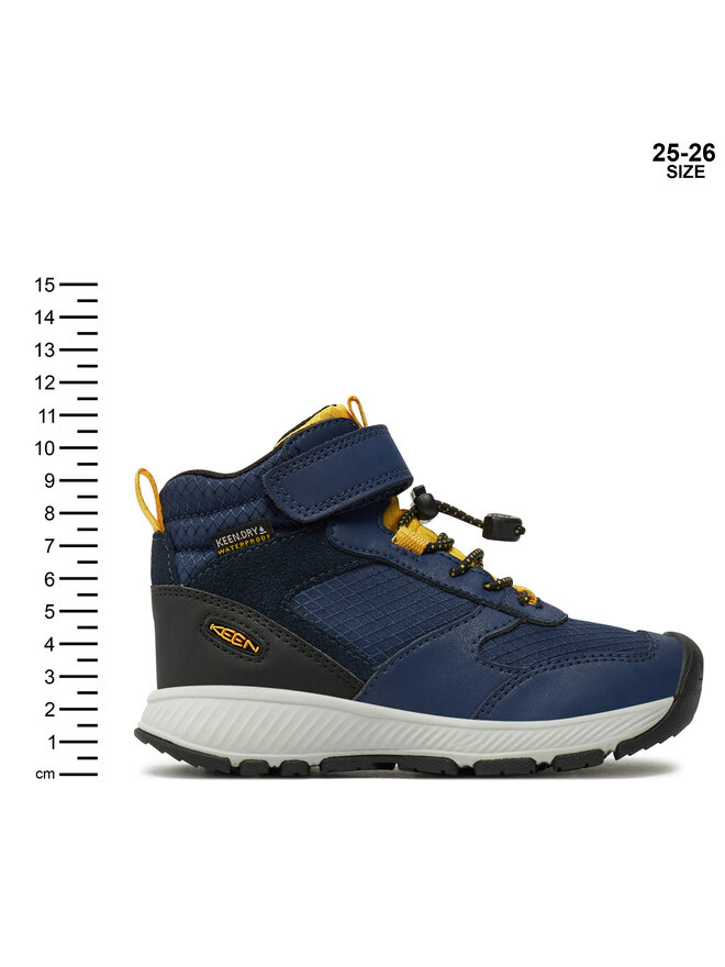 Keen Sneakersy Keen Skua Waterproof Boot 1029627 Tmavomodrá
