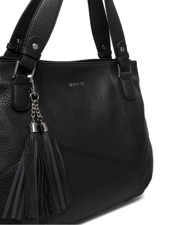 Lasocki Handtasche Lasocki CEO-LSK-L-005-10 Schwarz