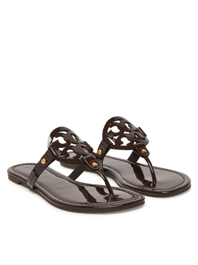 Tory Burch Japonki Tory Burch 11743 Brązowy