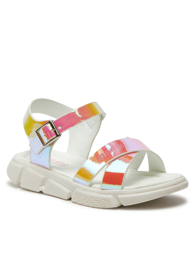 Big Star Shoes Sandali Big Star Shoes NN374263 Srebrna