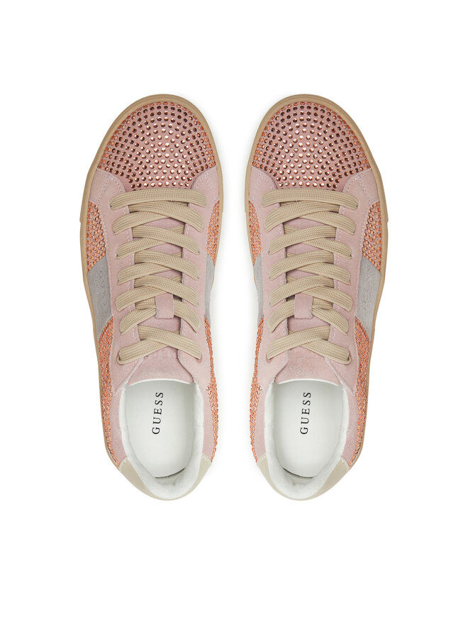 Guess Сникърси Guess FLPTOD SUE12 Розов