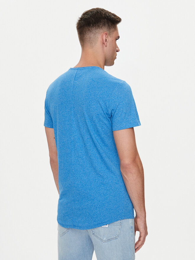 Tommy Jeans Tommy Jeans Marškinėliai Jaspe DM0DM09586 Mėlyna Slim Fit
