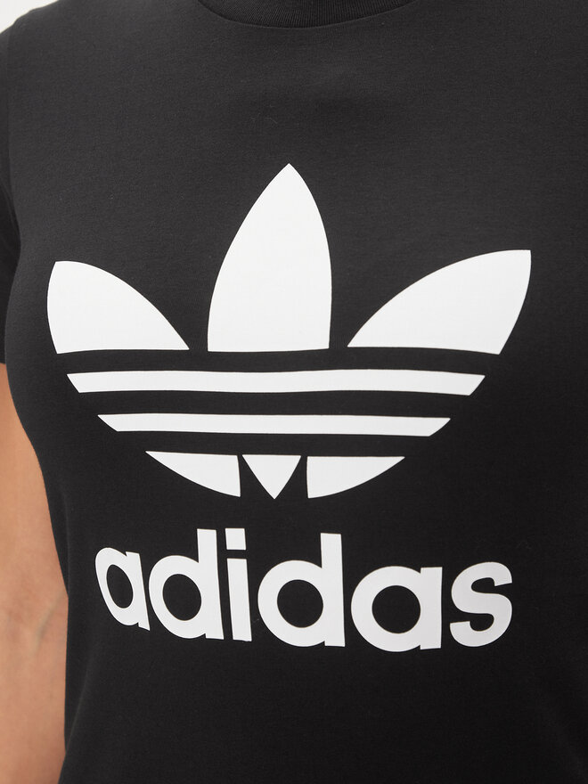 adidas adidas T-Shirt adicolor Classics Trefoil GN2896 Μαύρο Standard Fit