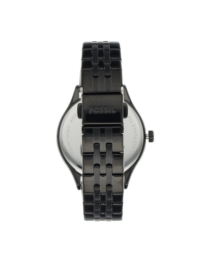 Fossil Набір годинників Fossil His And Her Wylie BQ2471SET Чорний