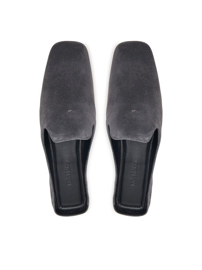 Max Mara Pantoletten Max Mara Tessile 2624526051 Grau
