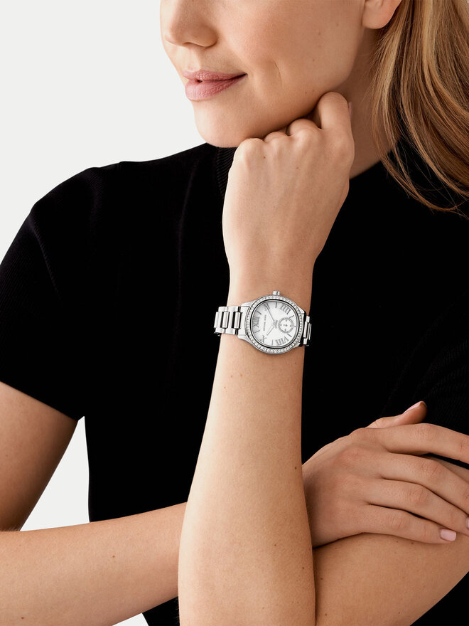 Michael Kors Zegarek Michael Kors Sage MK4807 Srebrny