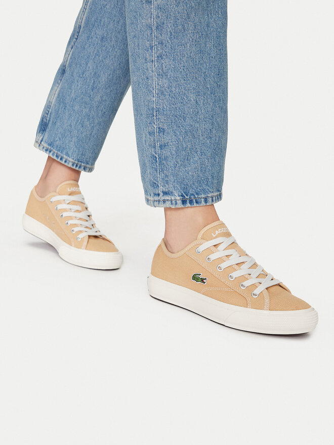 Lacoste Tenisky Lacoste Backourt 747CFA0006 Hnedá