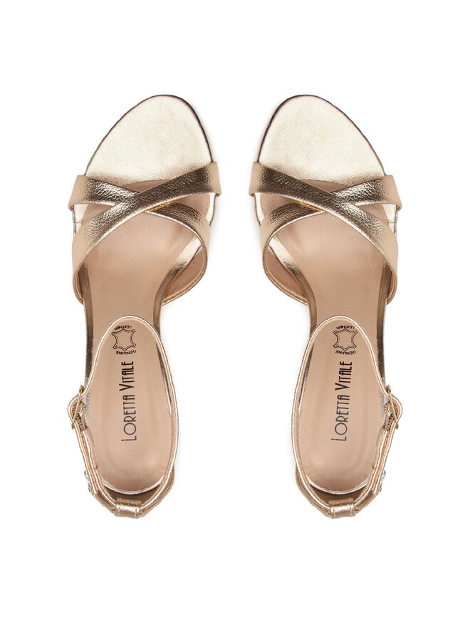 Loretta Vitale Sandalen Loretta Vitale 64516 Goldfarben