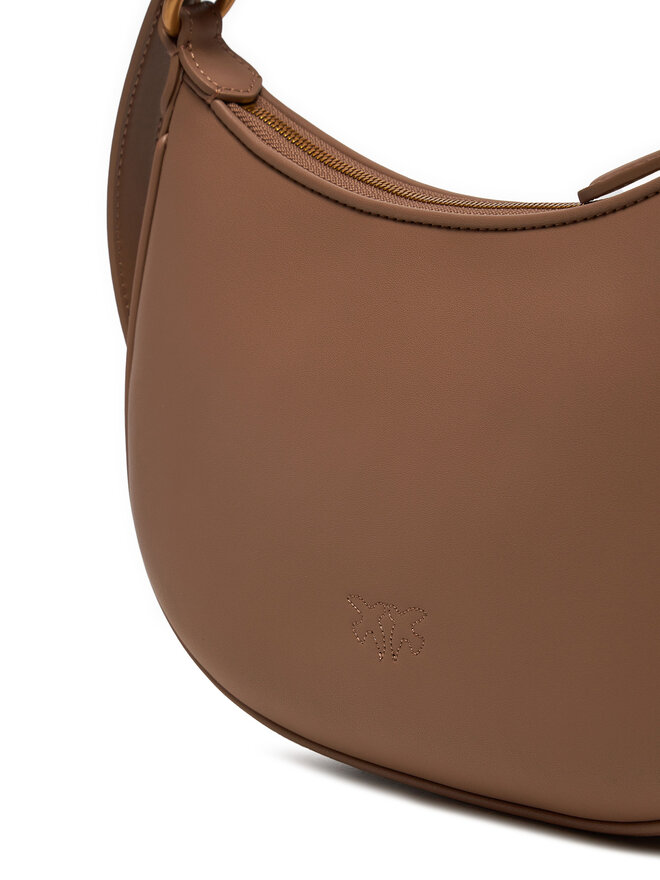 PINKO Torebka PINKO Half Moon Mini Fl . AI 24-25 PLTT 102790 A0F1 Brązowy