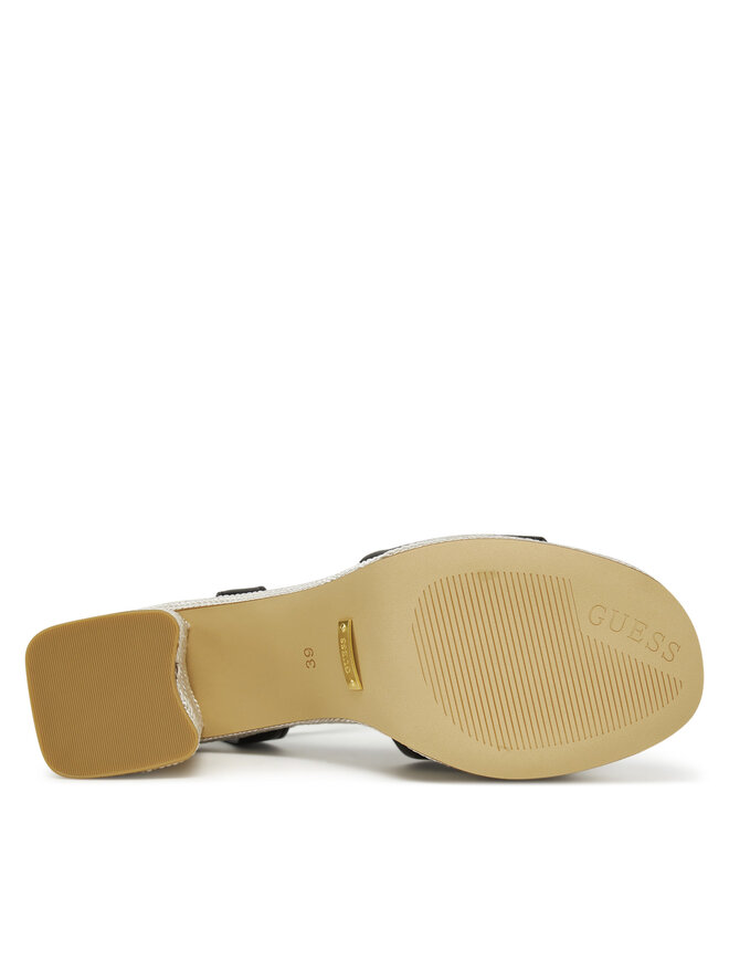 Guess Espadryle Guess FLJFML LEA03 Czarny